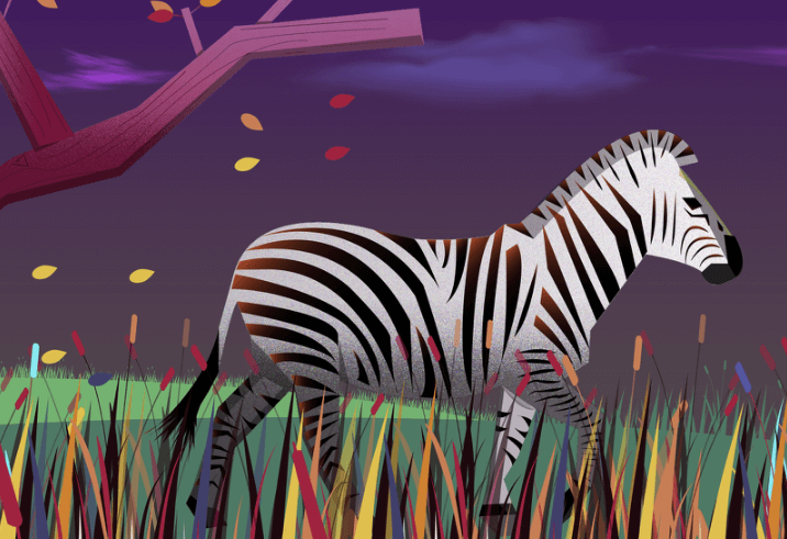 Zebras Strip