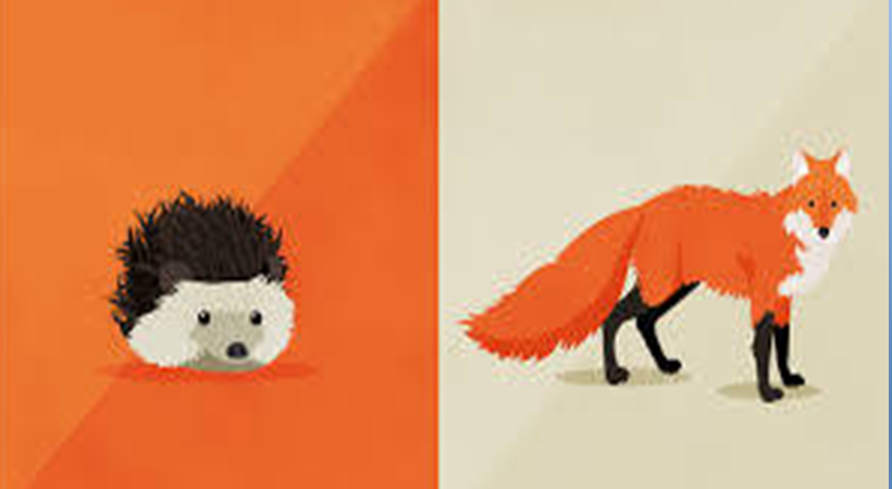 fox and the hedgehog