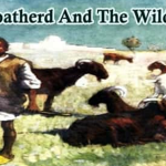 the goatherd and wild goats