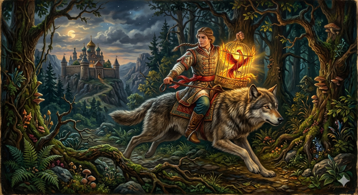 Ivan, The firebird and the gray wolf Story