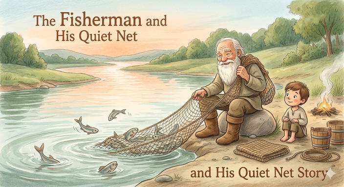 The Fisherman and His Quiet Net Story