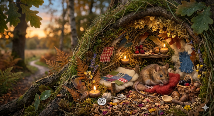 The Mouse Who Made a Cozy Home Story
