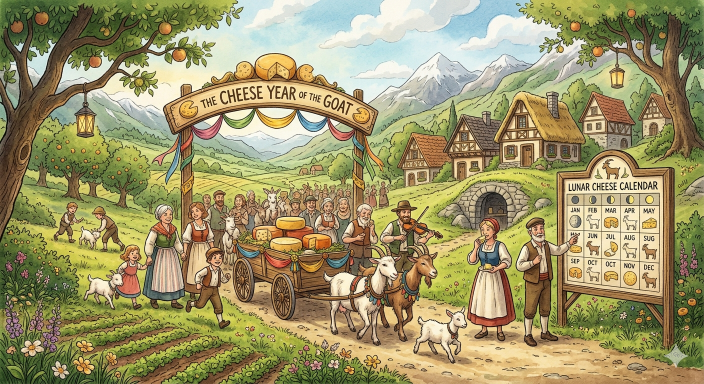 The Cheese Year of the Goat Story